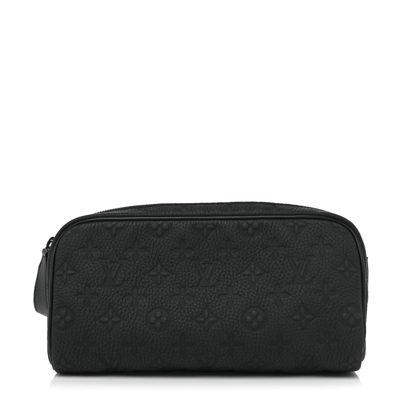 Louis Vuitton Taurillon Monogram Dopp Kit Toilet Pouch Black 1 of 8