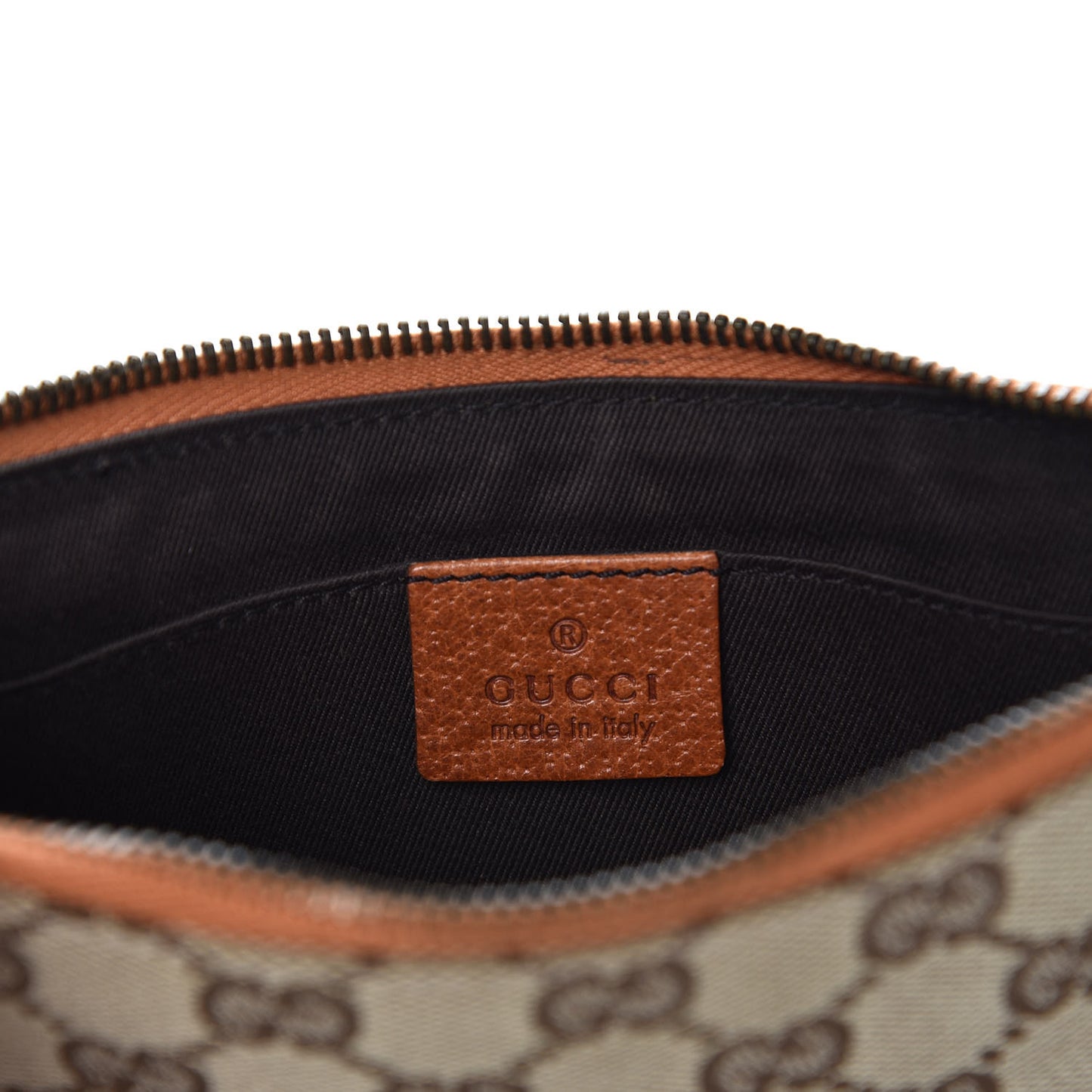 Monogram Horsebit Nail Chain Pochette Orange