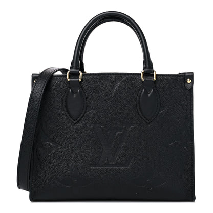 Louis Vuitton Empreinte Monogram Giant Onthego PM Black 1 of 11