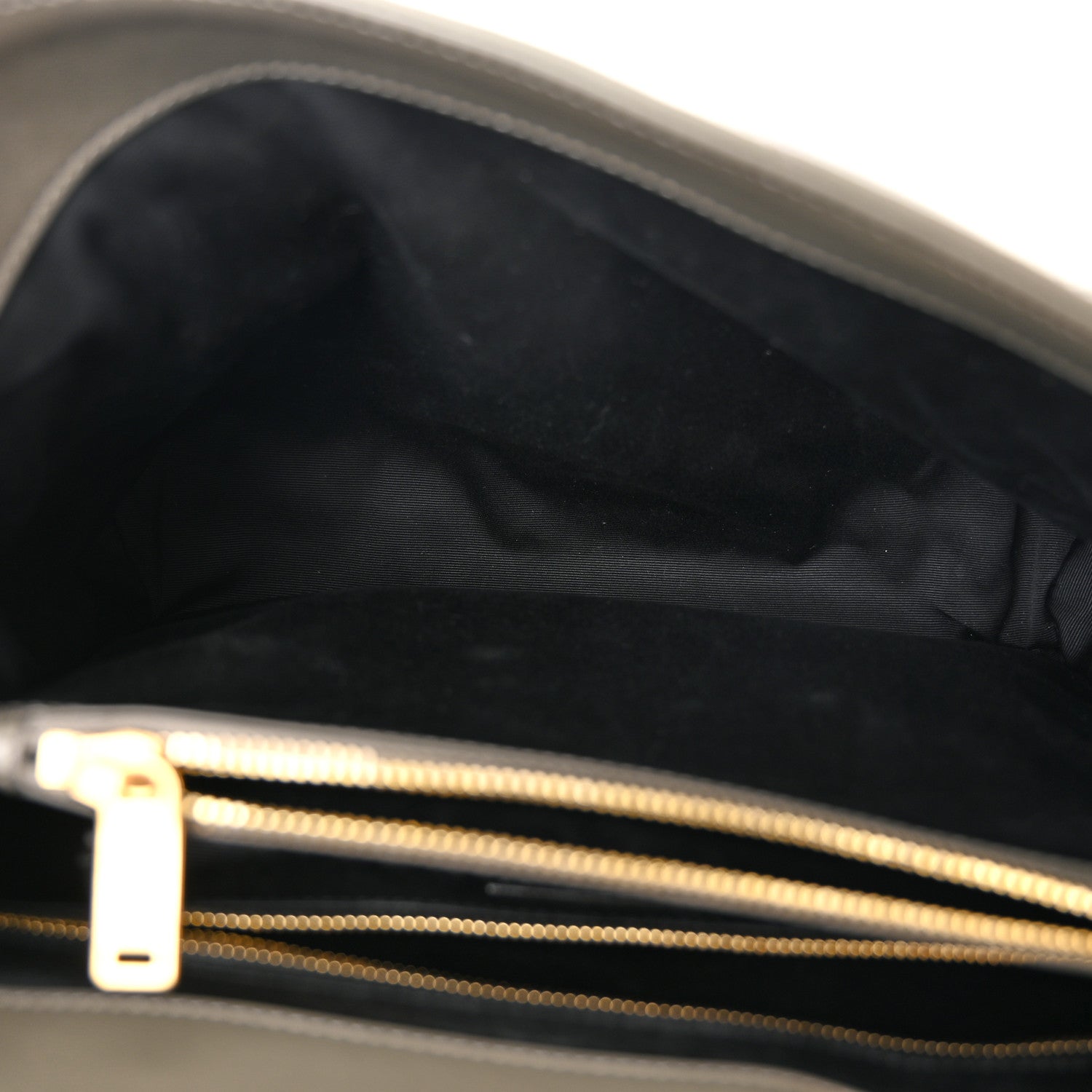 Saint Laurent Calfskin Y Quilted Monogram Medium Loulou Chain Satchel Storm 5 of 10