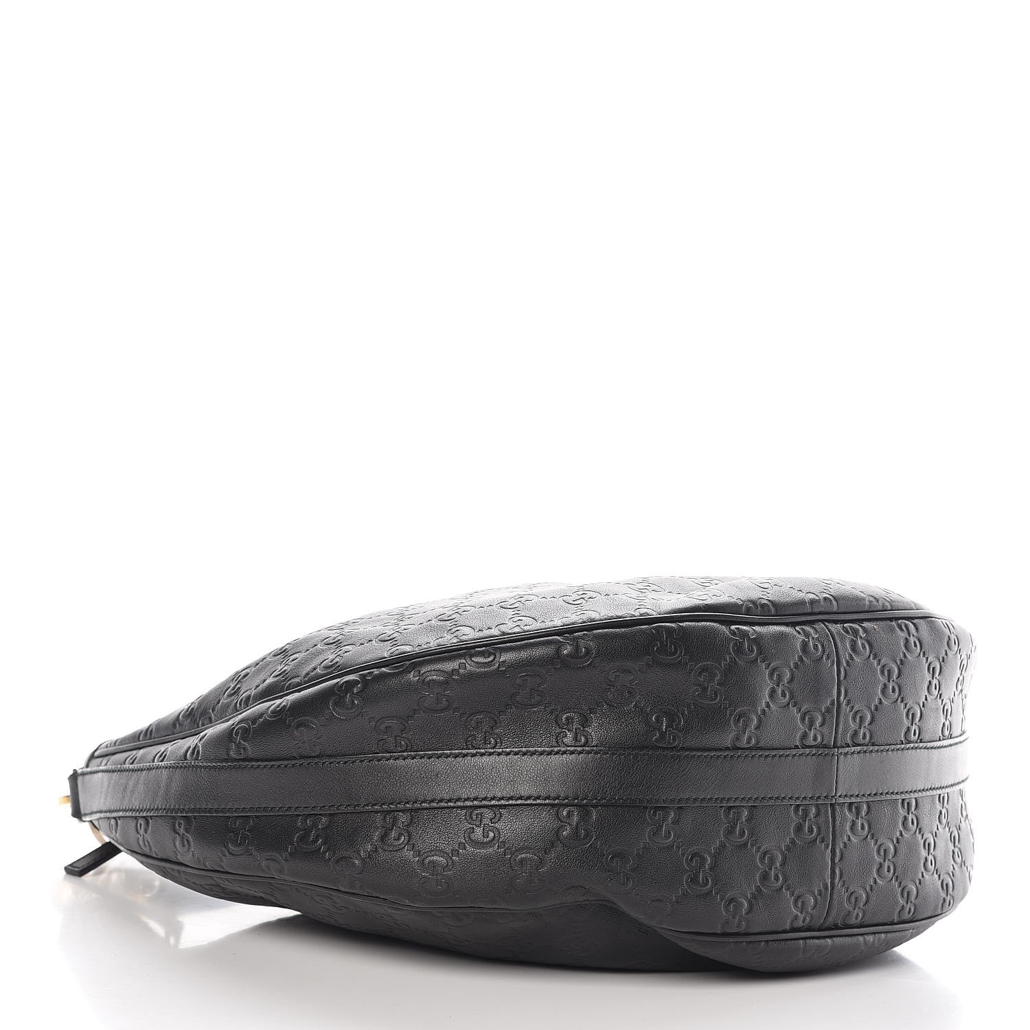 Gucci Guccissima Medium GG Twins Hobo Black 4 of 7