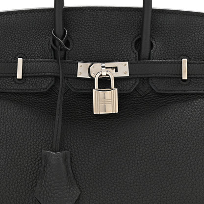 Hermes Togo Birkin 25 Black 8 of 15