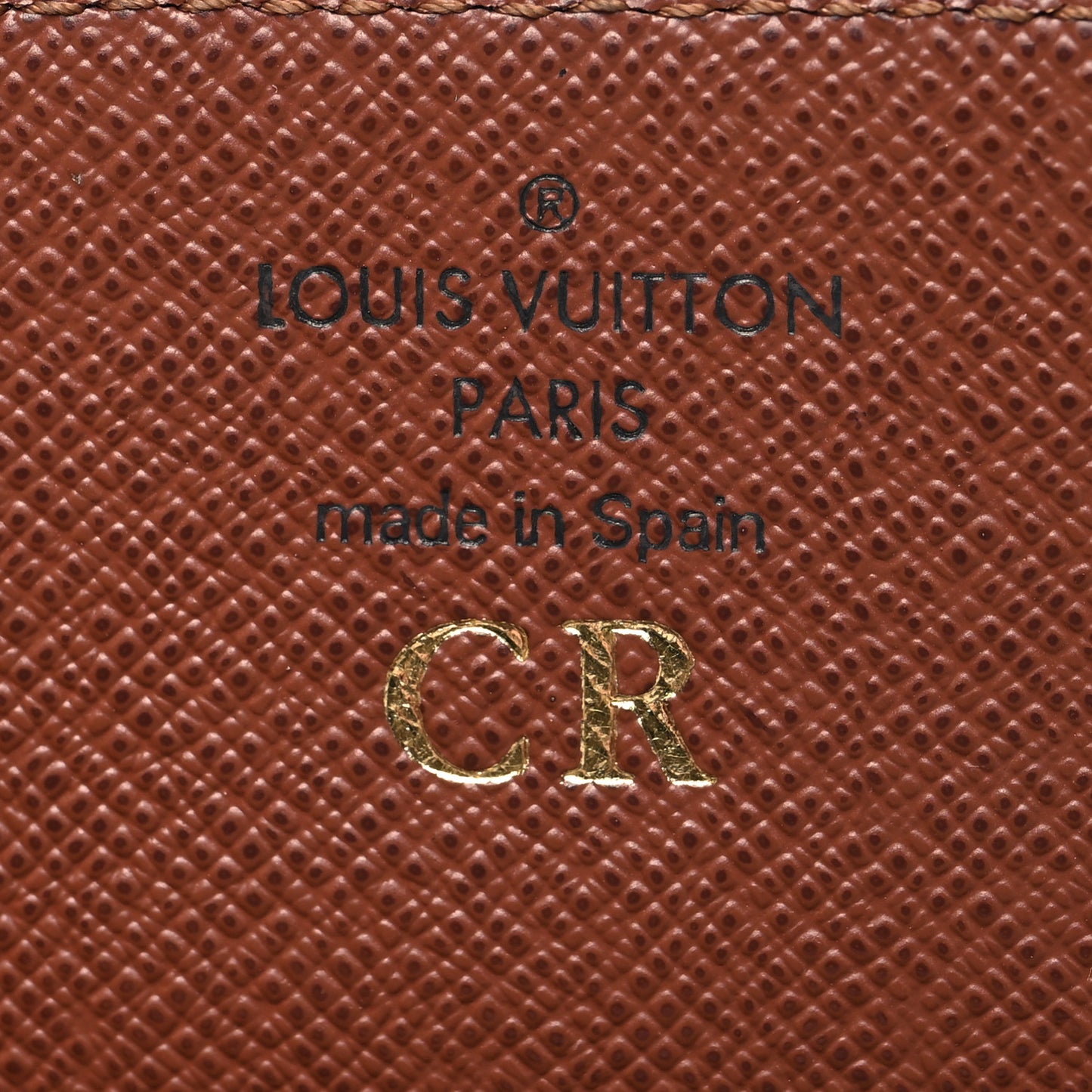 Monogram Envelope Business Card Holder