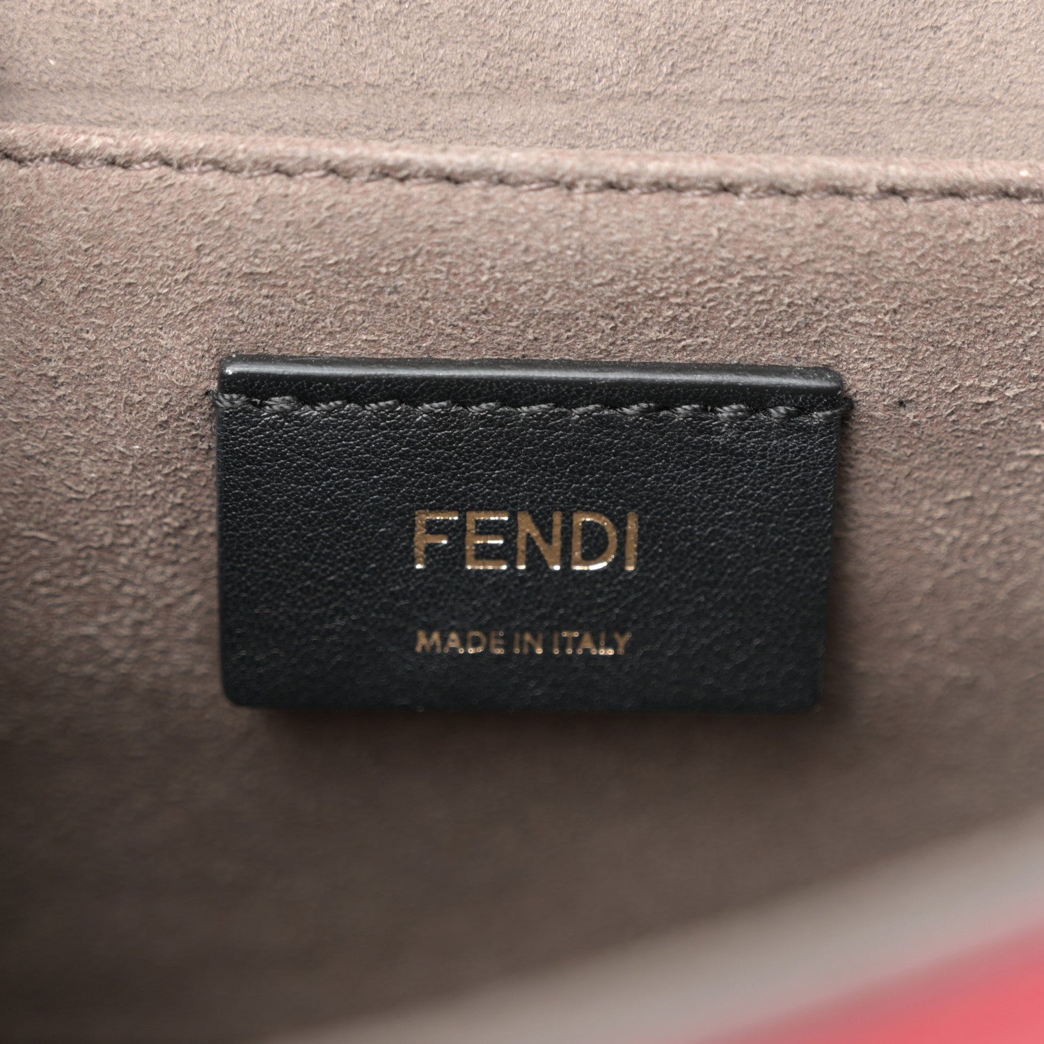 Fendi Vitello Century Opaco F is Fendi Kan I Shoulder Fragola 6 of 12