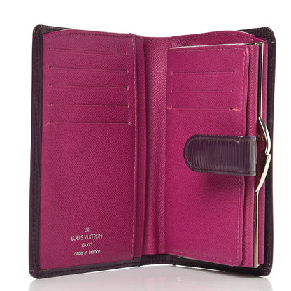 Louis Vuitton Epi French Purse Wallet Cassis 5 of 8