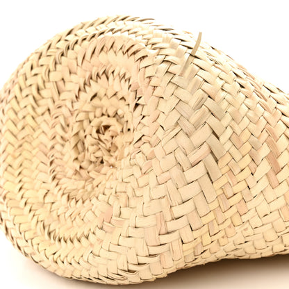Christian Louboutin Woven Straw Loubishore Tote Beige 10 of 11