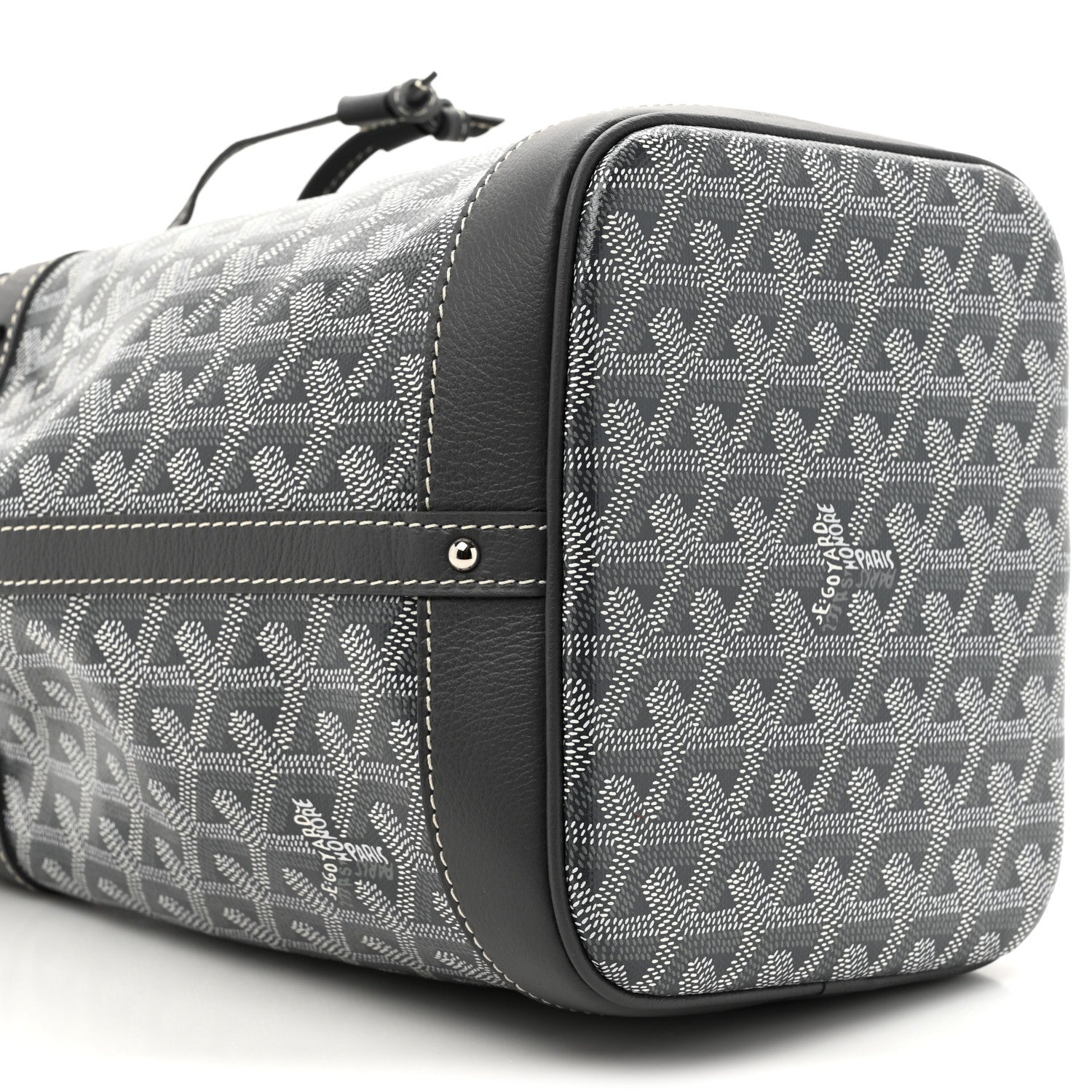 Goyard Goyardine Petit Flot Bucket Bag PM Grey 9 of 11