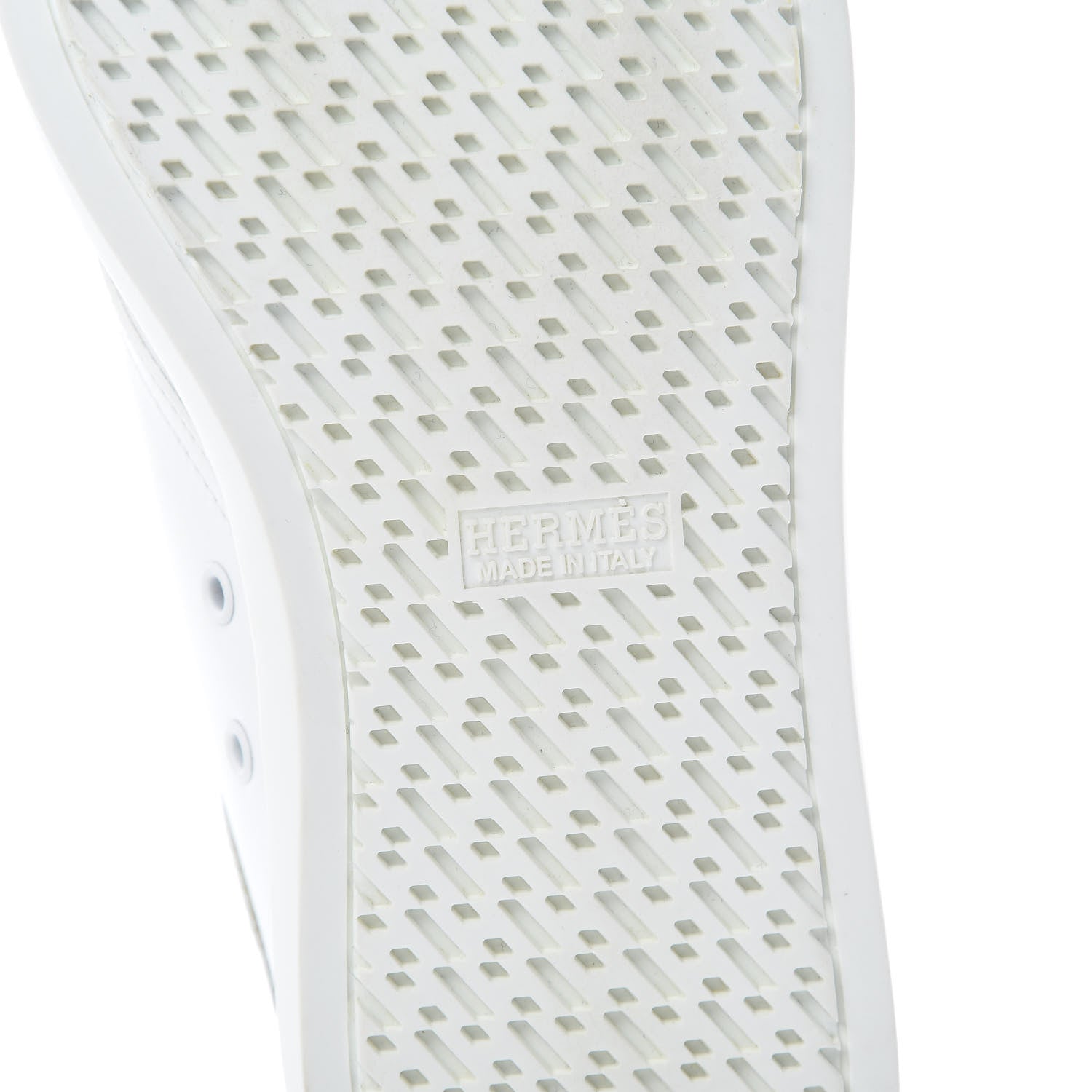 Hermes Calfskin One Sneakers 37 White 6 of 8