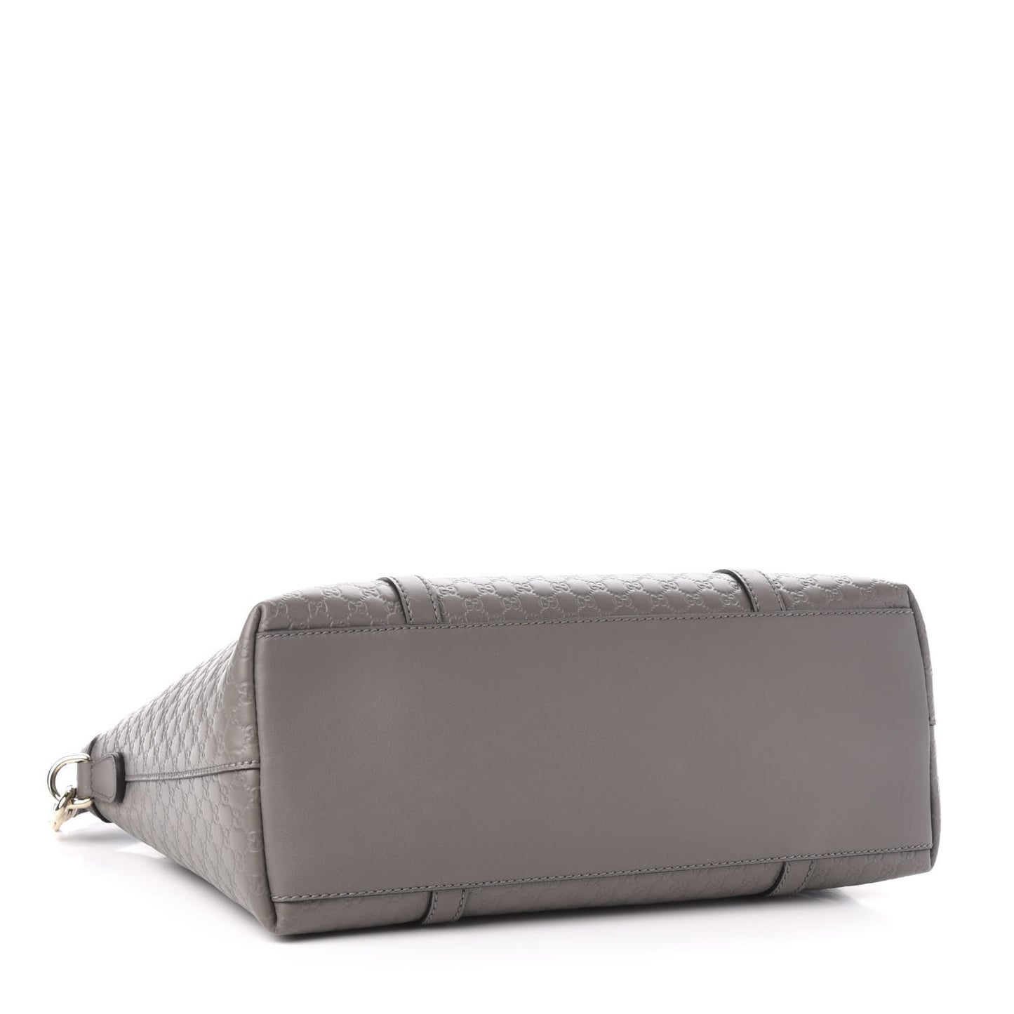 Soft Microguccissima Small Zippered Satchel Loess