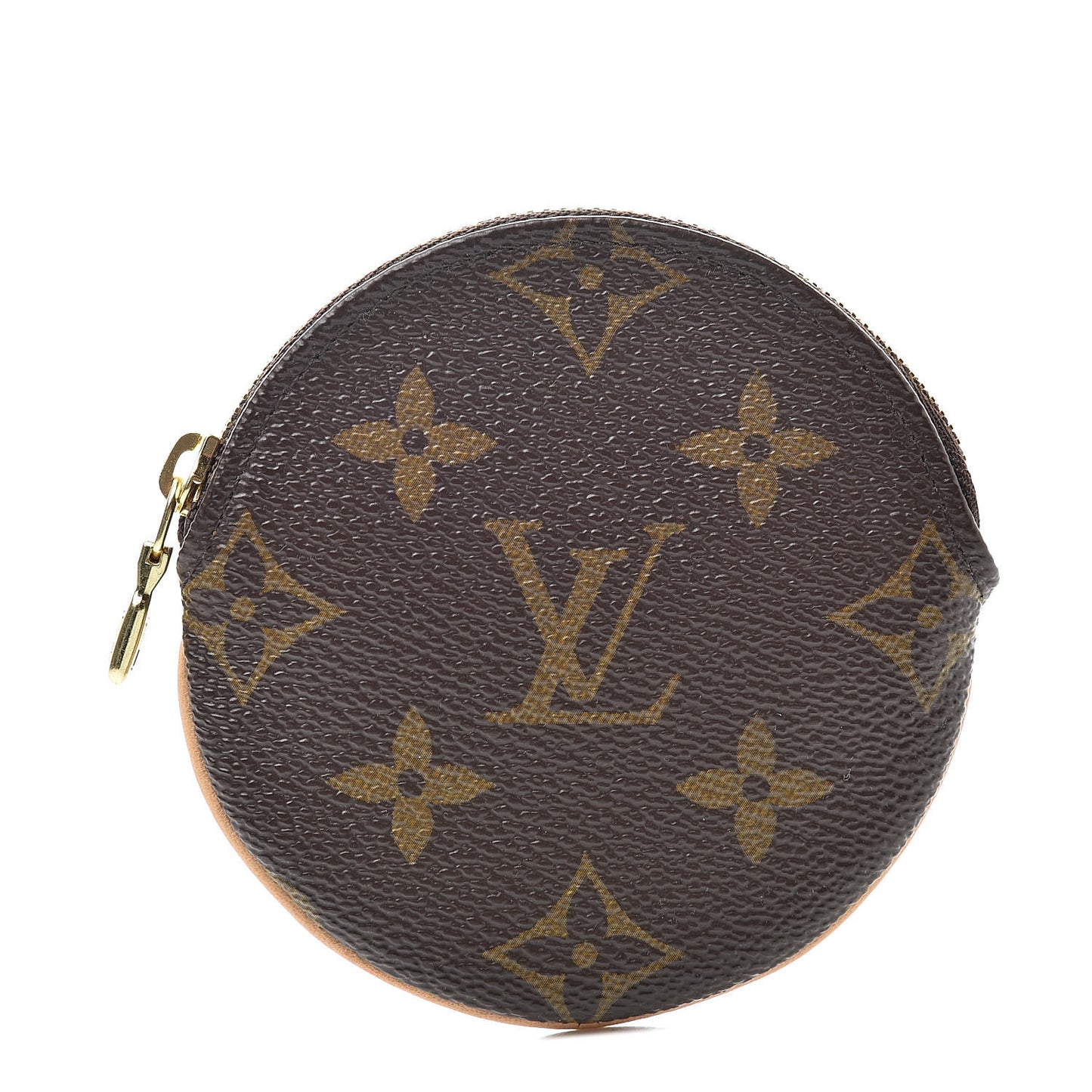 Monogram Round Coin Purse