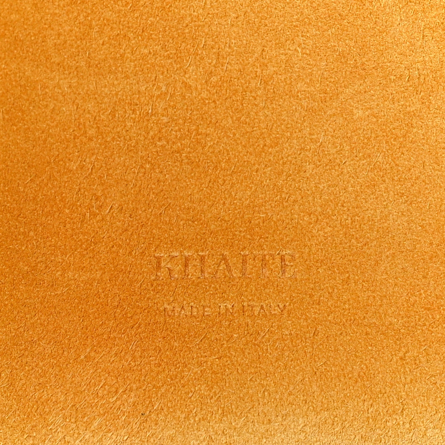 Suede Calfskin Medium Lotus Tote Mustard