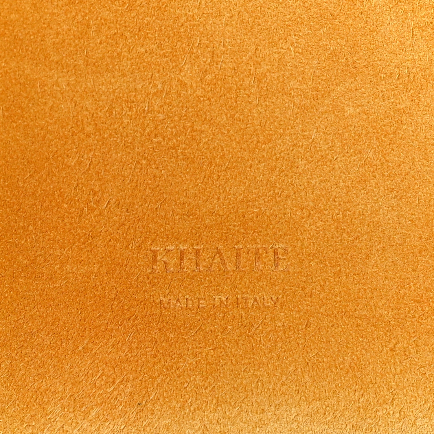 Khaite Suede Calfskin Medium Lotus Tote Mustard 6 of 9