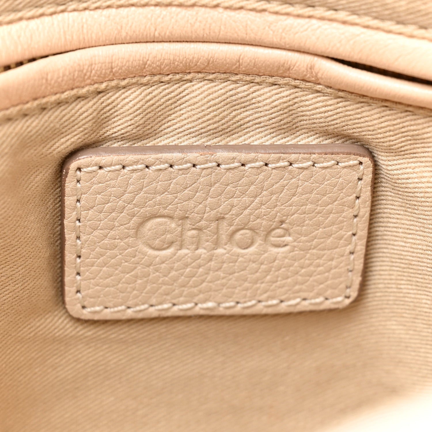 Chloe Calfskin Mini Paraty Beige 6 of 15