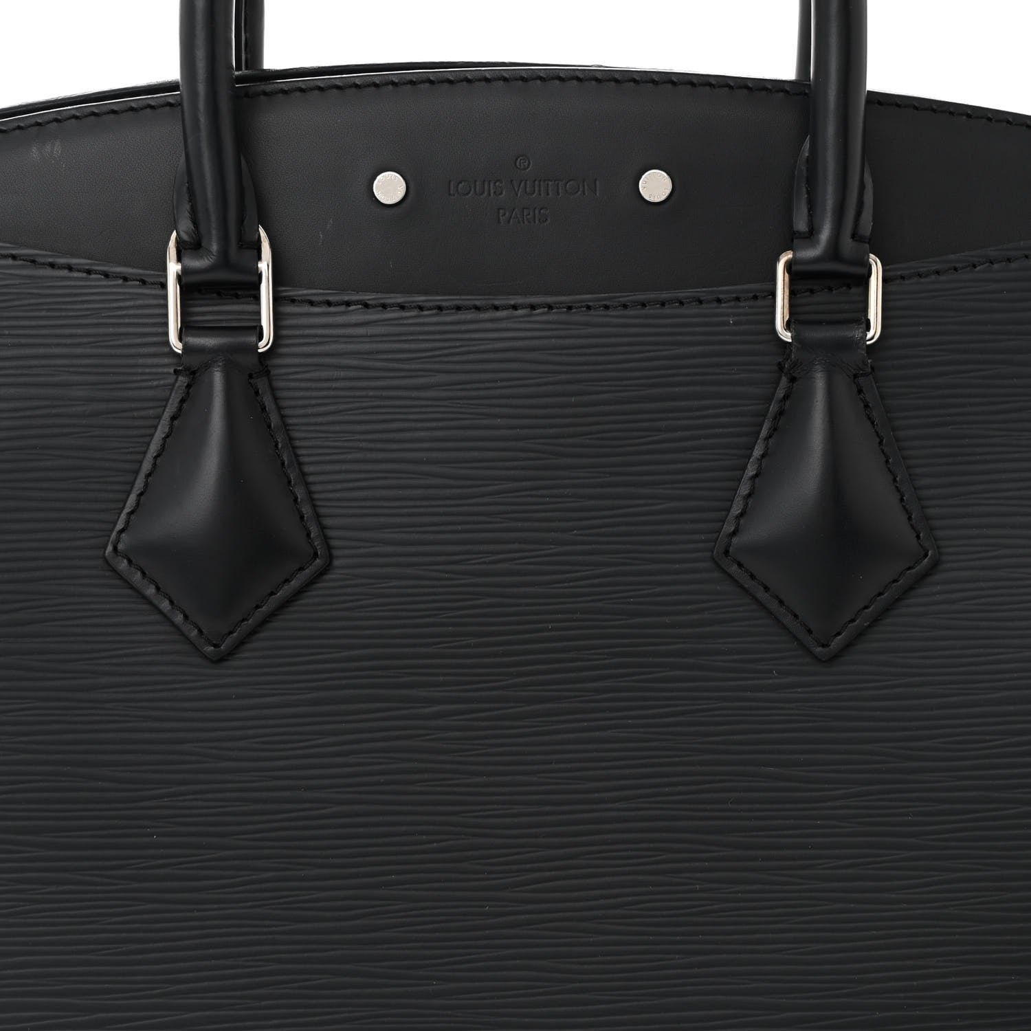 Louis Vuitton Epi Soufflot MM Black 8 of 10