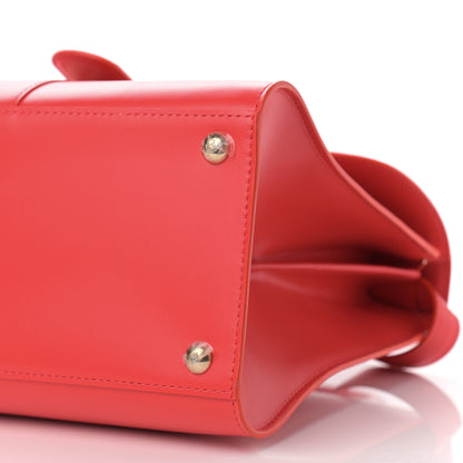 Delvaux Box Calfskin MM Brillant Satchel Red 9 of 11