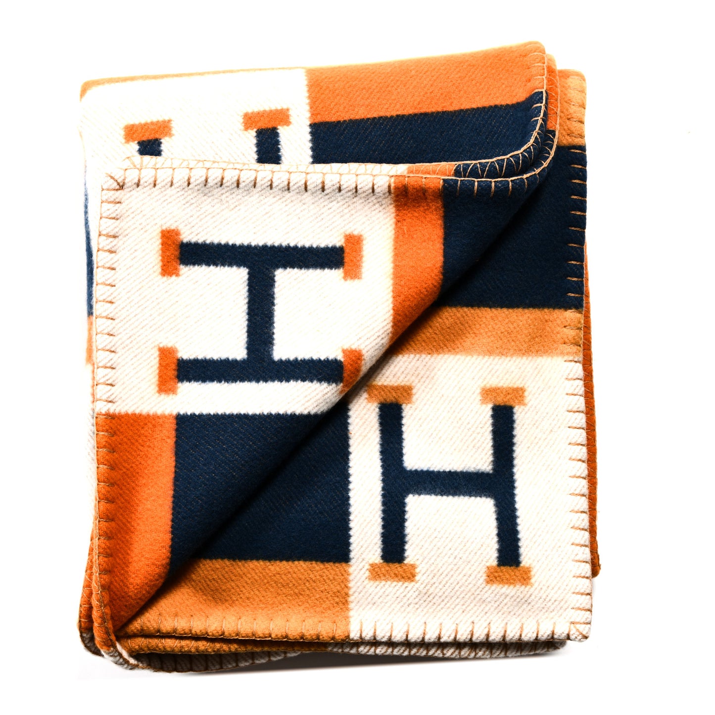 Wool Cashmere Avalon Bayadere Blanket Rocabar