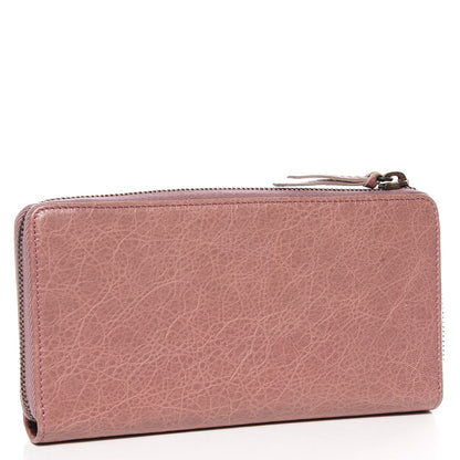 Balenciaga Agneau Classic Hardware Continental Zip Around Wallet Parme 5 of 11