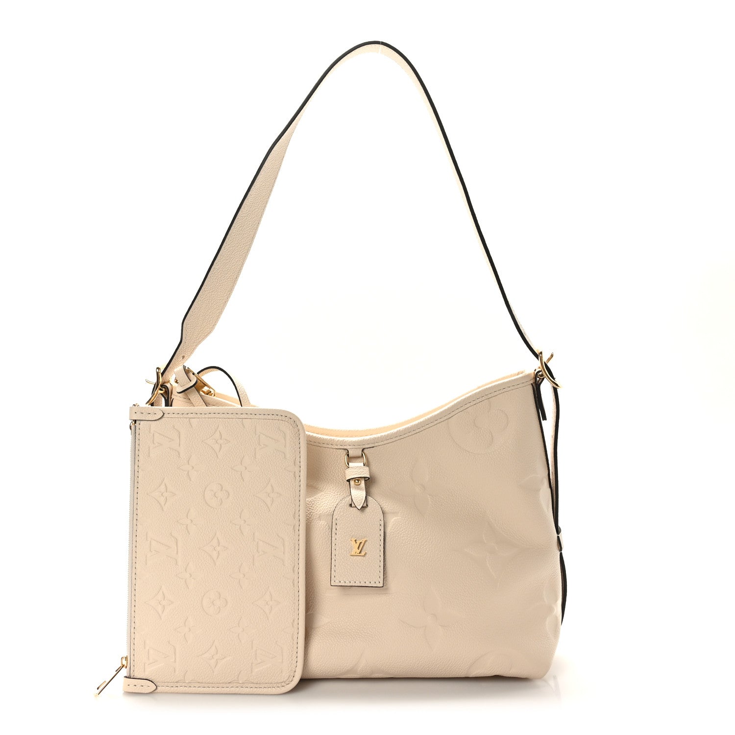 Louis Vuitton Empreinte Carryall PM Creme 3 of 9