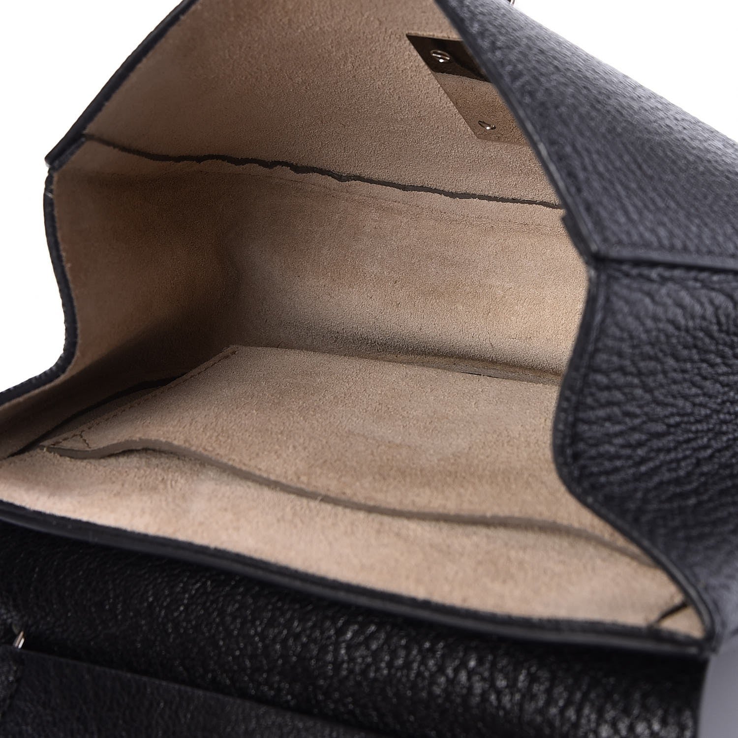 Chloe Grained Lambskin Mini Drew Shoulder Bag Black 5 of 8