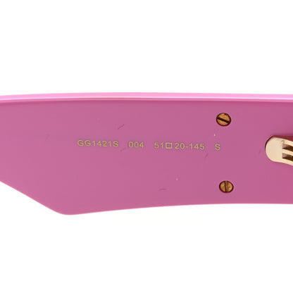 Gucci Acetate Cat Eye Sunglasses GG1421S Pink 6 of 7