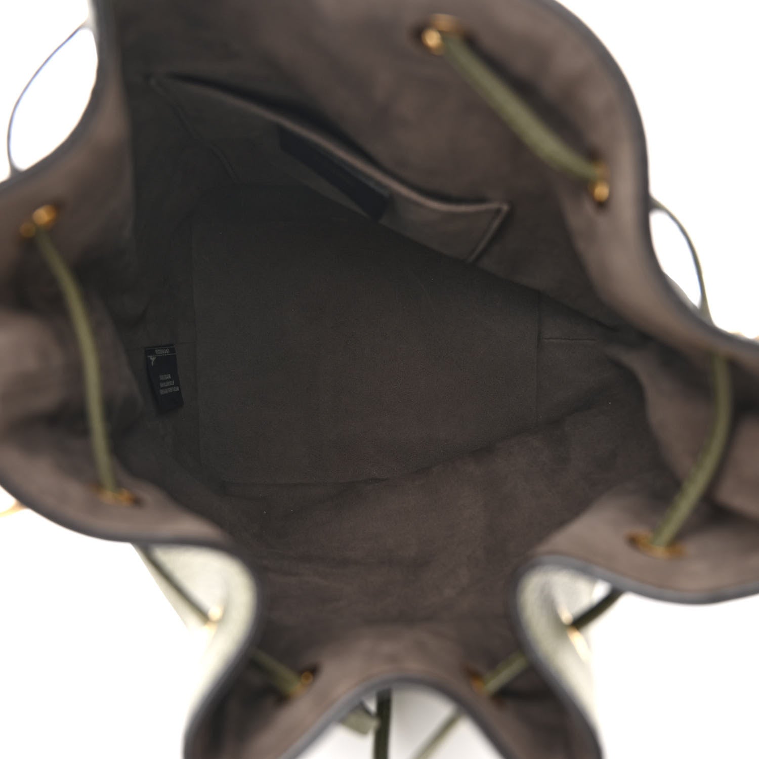 Fendi Vitello Grace Matte F is Fendi Grande Mon Tresor Bucket Bag Equatore 5 of 12