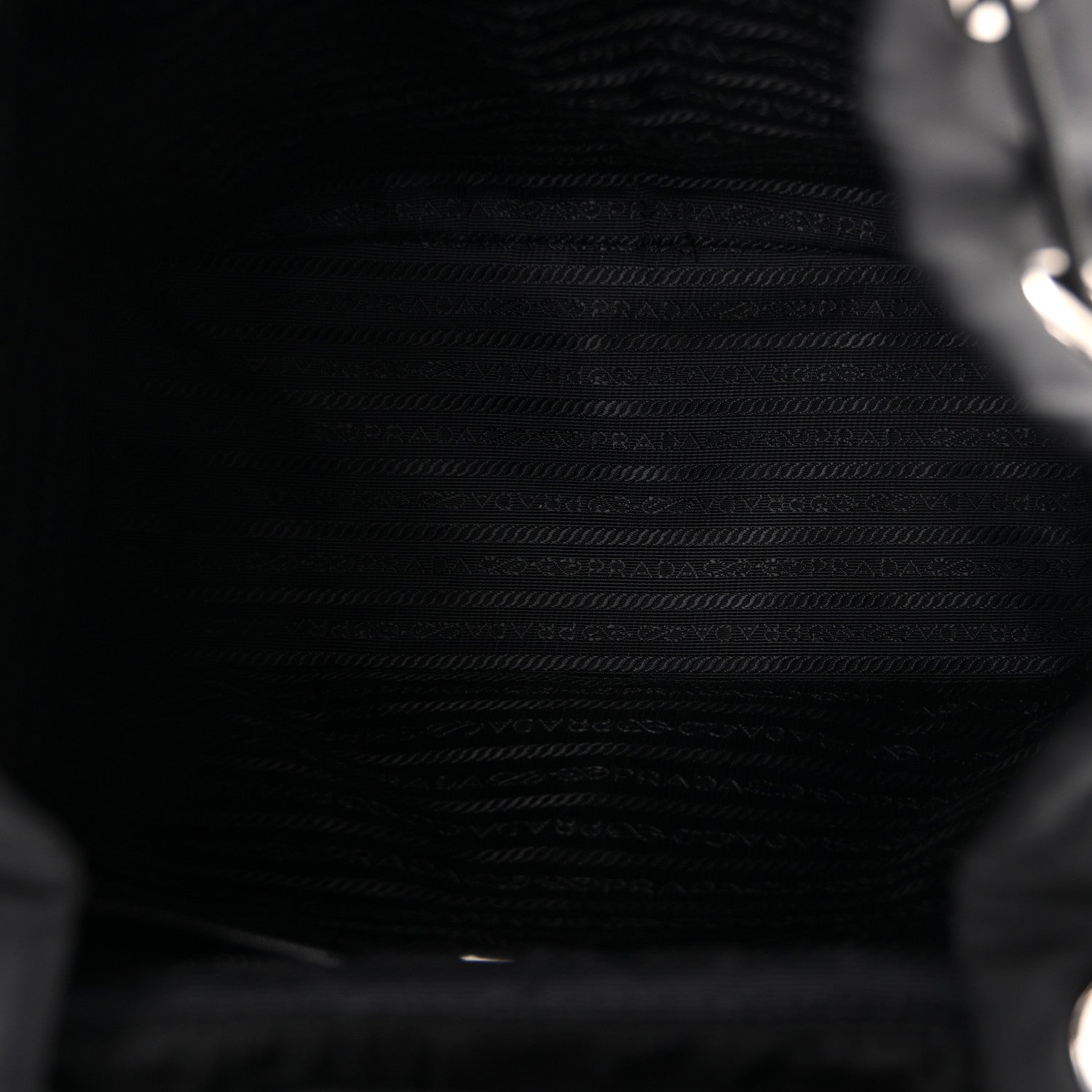 Prada Tessuto Nylon Saffiano Vela Backpack Black 5 of 11