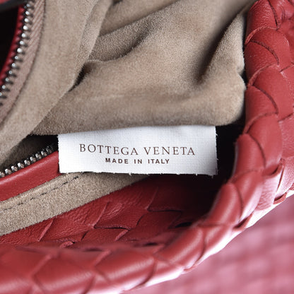 Bottega Veneta Nappa Intrecciato Large City Hobo Baccara Rose Nero 7 of 11