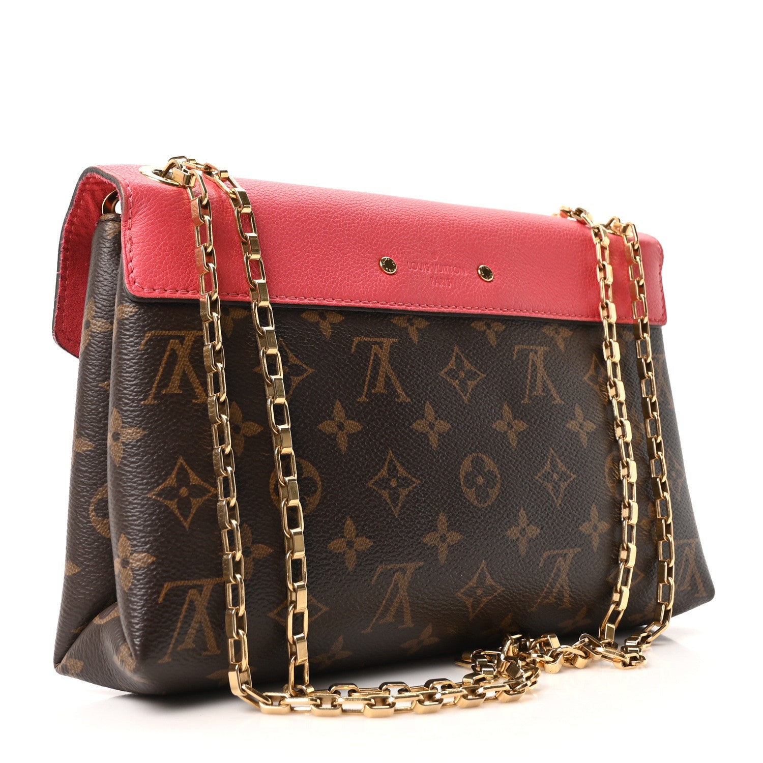 Louis Vuitton Monogram Pallas Chain Rose Litchi 3 of 9