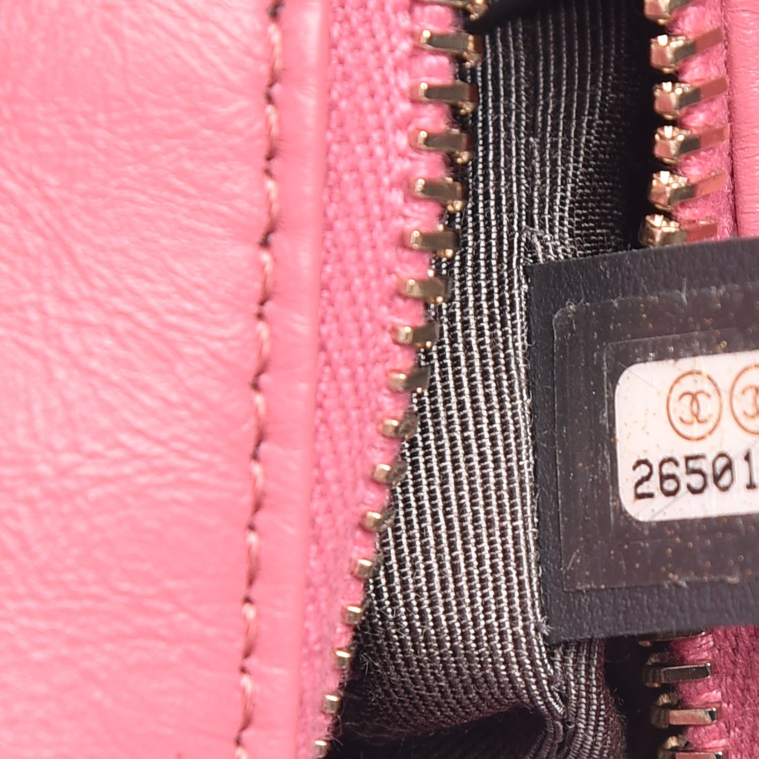 Chanel Aged Calfskin Chevron Quilted Small Gabrielle Hobo Dark Pink Navy 7 of 9