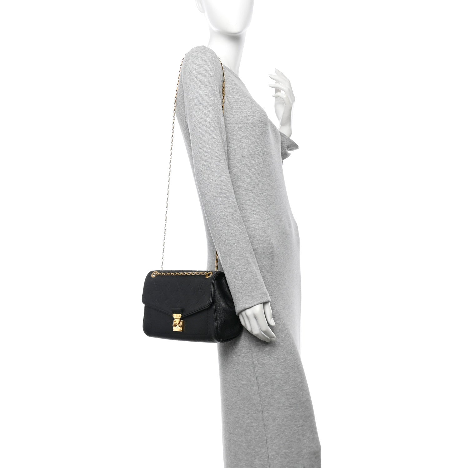 Louis Vuitton Empreinte Saint Germain PM Black 2 of 10