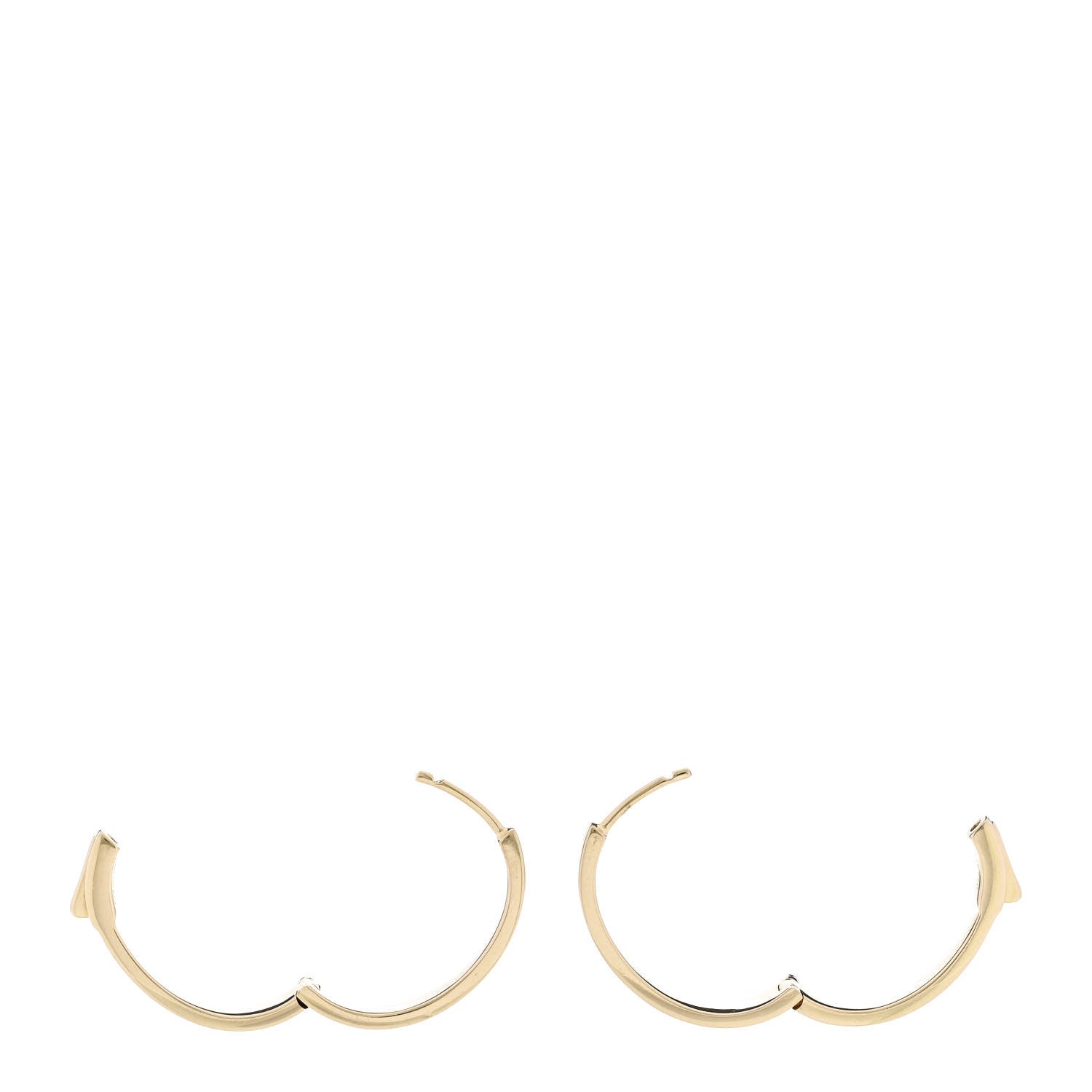 Anita Ko 18K Yellow Gold Classic Meryl Hoop Earrings 3 of 5
