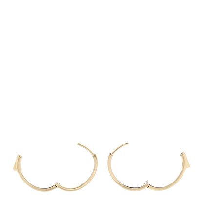 Anita Ko 18K Yellow Gold Classic Meryl Hoop Earrings 3 of 5