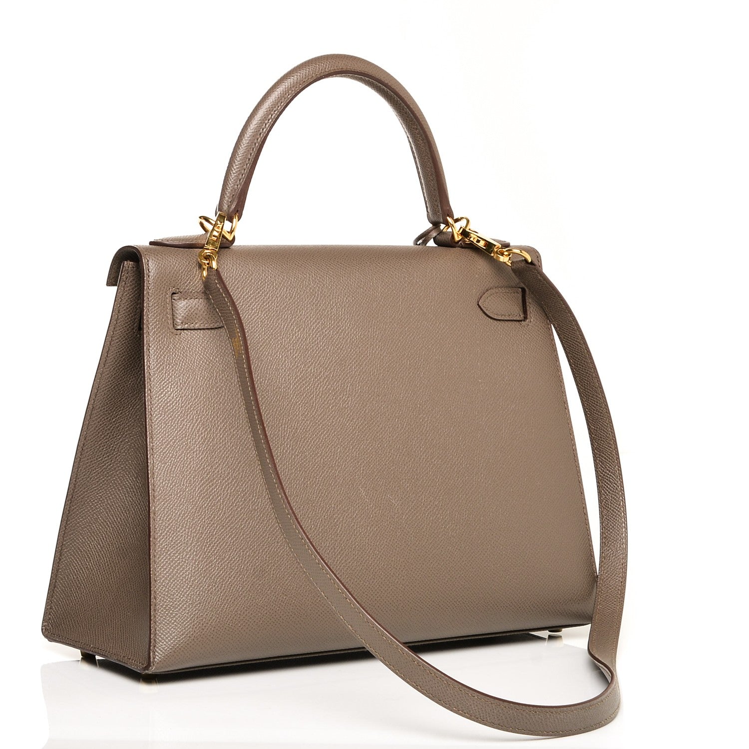 Hermes Epsom Kelly Sellier 28 Etain 6 of 27