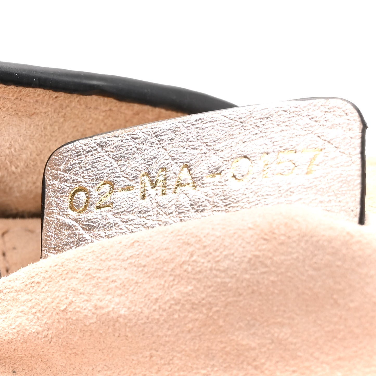 Metallic Lambskin Cannage Mini Lady Dior Pink