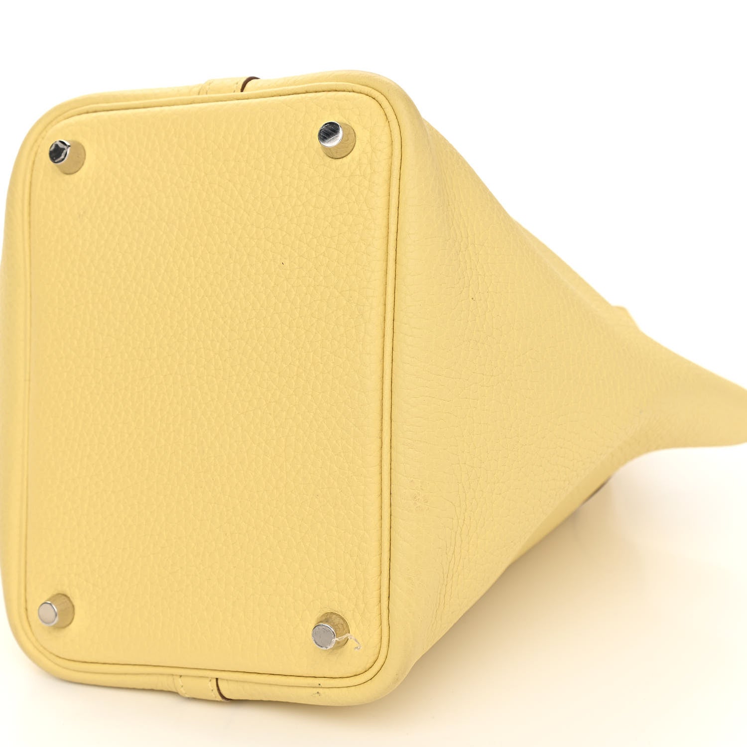 Hermes Taurillon Clemence Picotin Lock 18 PM Jaune Poussin 9 of 10