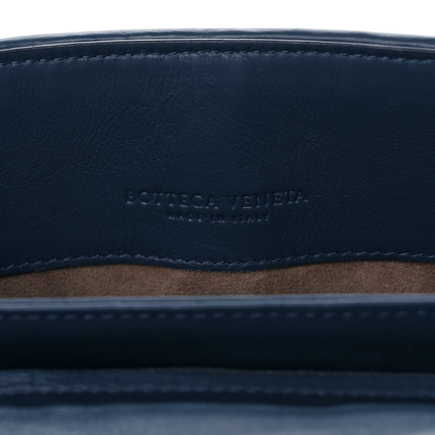 Nappa Intrecciato Bag Blue