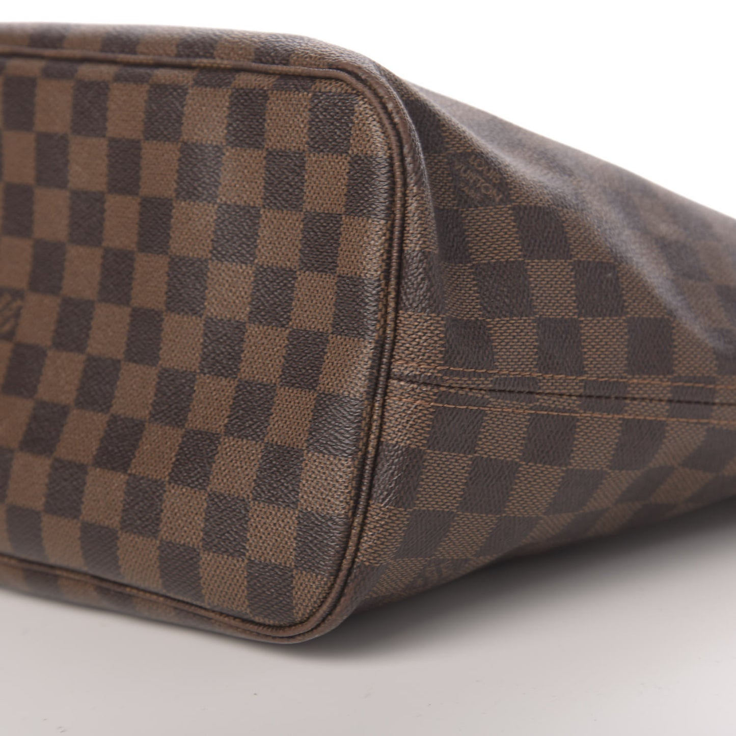 Damier Ebene Neo Neverfull MM Rose Ballerine