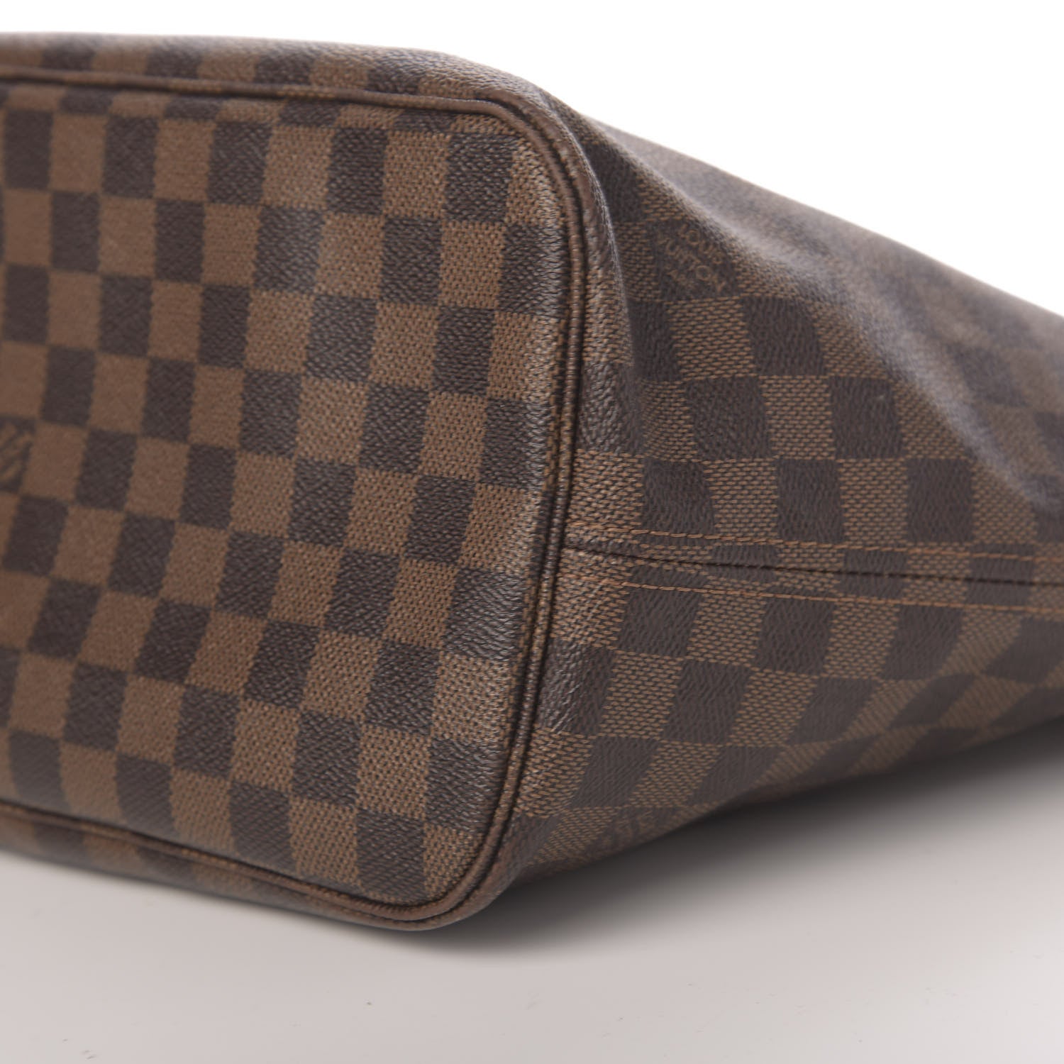 Louis Vuitton Damier Ebene Neo Neverfull MM Rose Ballerine 18 of 20