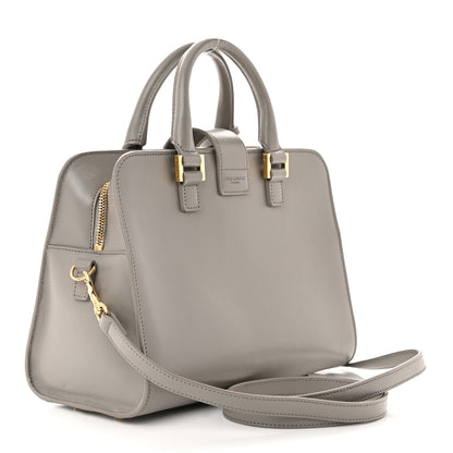 Saint Laurent Calfskin Monogram Baby Cabas Fog 3 of 12