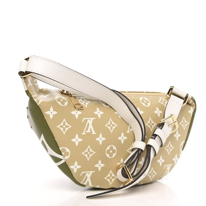 Louis Vuitton Monogram Giant Bumbag Kaki Beige 3 of 10