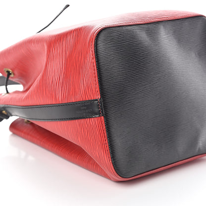 Louis Vuitton Epi Petit Noe Red Black 6 of 8