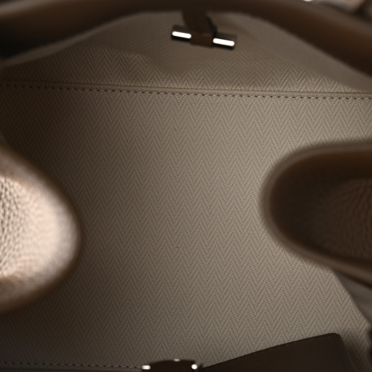 The Row Matte Grained Calfskin Soft Margaux 10 Bag Chevre 5 of 9