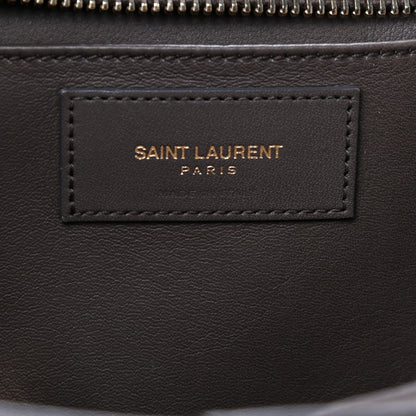 Saint Laurent Calfskin Small Classic Y Cabas Gray 9 of 14