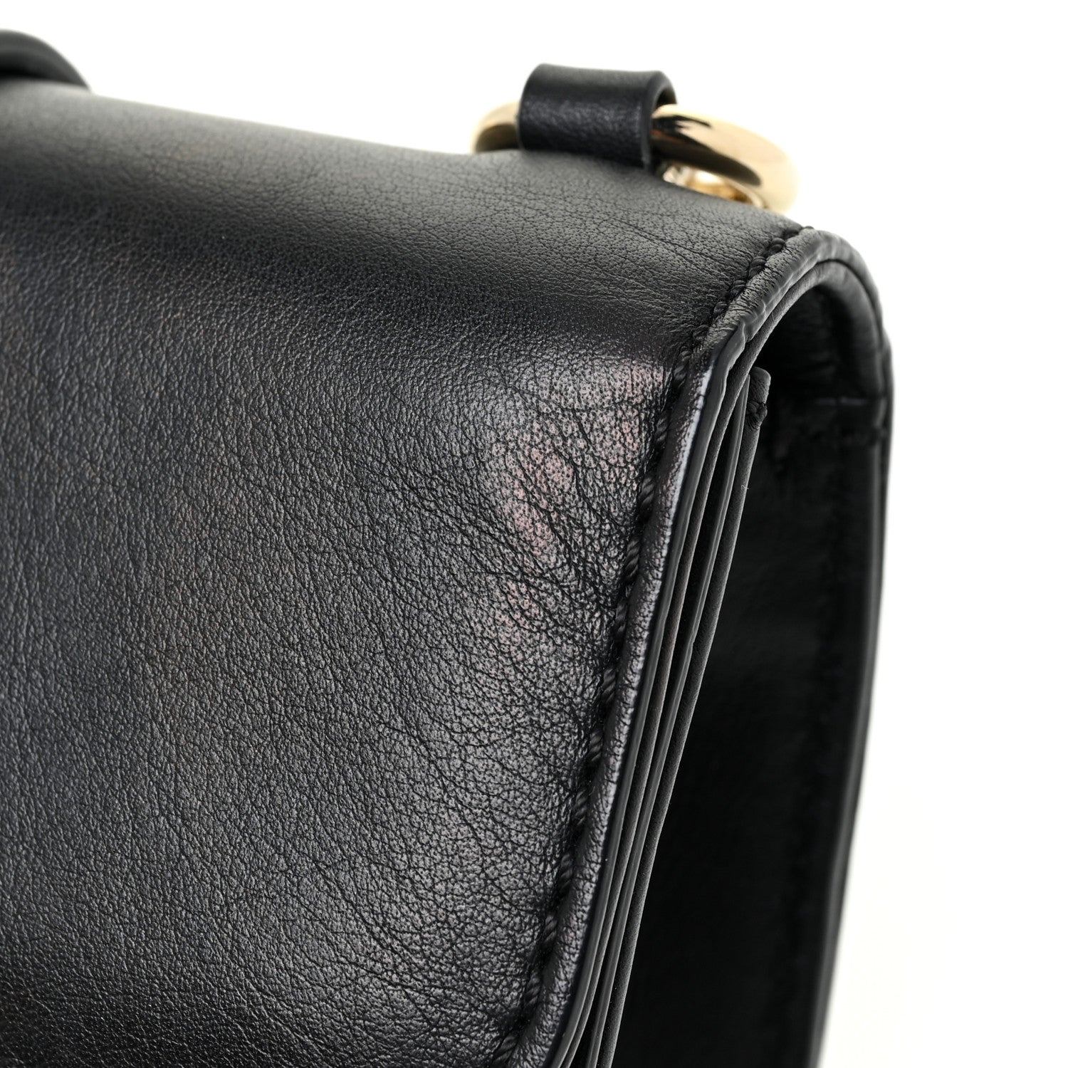 Valentino Garavani Vitello Mini Glam Lock Rockstud Flap Black 10 of 12