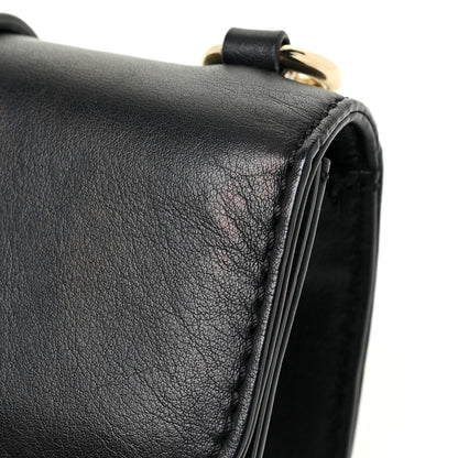 Valentino Garavani Vitello Mini Glam Lock Rockstud Flap Black 10 of 12