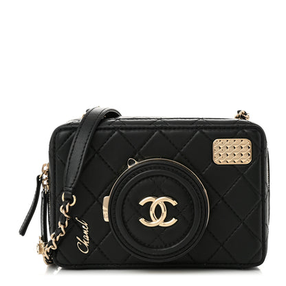 Chanel Lambskin Quilted Coco Click Bag Black 1 of 10
