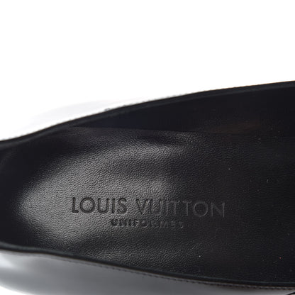 Louis Vuitton Patent Uniformes Silhouette 40mm Pumps 38.5 Black 8 of 10