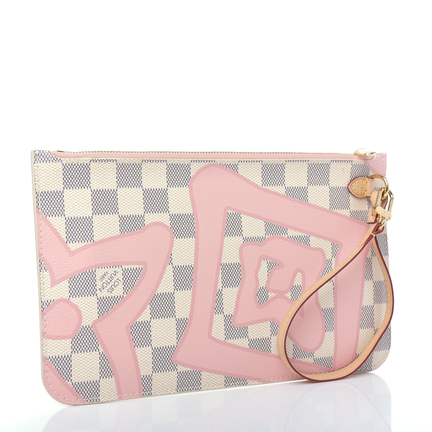 Louis Vuitton Damier Azur Tahitienne Neverfull MM GM Pochette 3 of 8