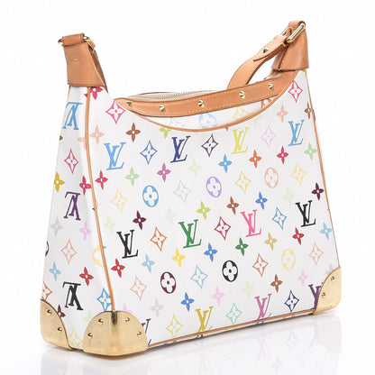Louis Vuitton Monogram Multicolor Boulogne White 3 of 7