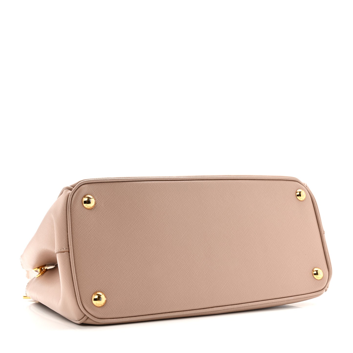 Saffiano Lux Small Galleria Double Zip Tote Cammeo